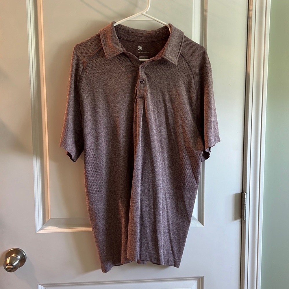 Maroon button up